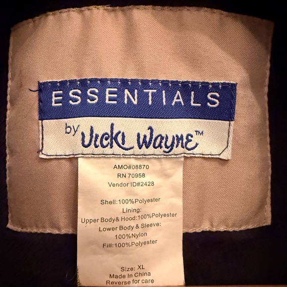 Essentials Beige Polyester Jacket - Picture 2 of 4